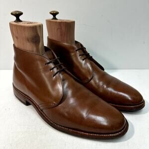 NEW HEELS Tricker's Mike Chukka Boot Brown Calf Made in England UK 9 US 10